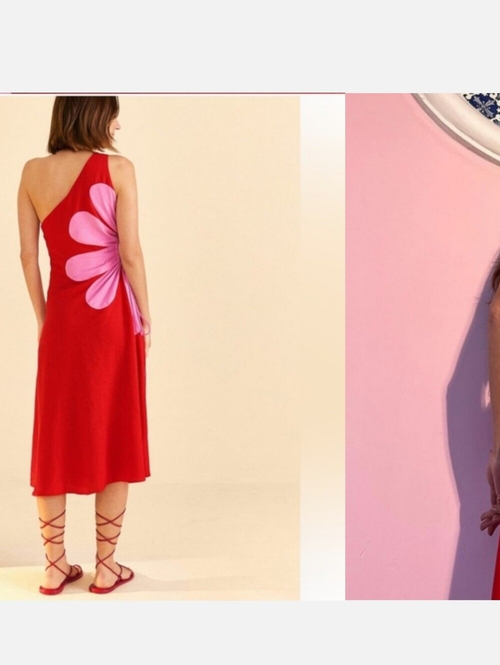 Farm Rio One Shoulder Mididress - Picture 6 of 9